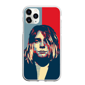 Чехол для iPhone 11 Pro матовый с принтом Kurt Cobain в городе Новоалтайск, Силикон |  | curt | hope | kobain | nirvana | кобейн | курт | нирвана
