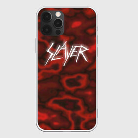 Чехол для iPhone 12 Pro Max с принтом Slayer texture в городе Новоалтайск, Силикон |  | 