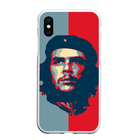 Чехол для iPhone XS Max матовый с принтом Che Guevara в городе Новоалтайск, Силикон | Область печати: задняя сторона чехла, без боковых панелей | че гевара