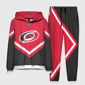 Мужской костюм 3D (с толстовкой) с принтом Carolina Hurricanes в городе Новоалтайск,  |  | Тематика изображения на принте: america | canada | hockey | nhl | usa | америка | канада | каролина | лед | нхл | сша | харрикейнз | хоккей