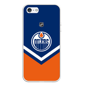 Чехол для iPhone 5/5S матовый с принтом Edmonton Oilers в городе Новоалтайск, Силикон | Область печати: задняя сторона чехла, без боковых панелей | america | canada | hockey | nhl | usa | америка | детройт | канада | лед | нхл | ойлерз | сша | хоккей | эдмонтон
