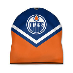 Шапка 3D с принтом Edmonton Oilers в городе Новоалтайск, 100% полиэстер | универсальный размер, печать по всей поверхности изделия | america | canada | hockey | nhl | usa | америка | детройт | канада | лед | нхл | ойлерз | сша | хоккей | эдмонтон