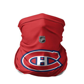 Бандана-труба 3D с принтом Montreal Canadiens в городе Новоалтайск, 100% полиэстер, ткань с особыми свойствами — Activecool | плотность 150‒180 г/м2; хорошо тянется, но сохраняет форму | america | canada | hockey | nhl | usa | америка | канада | канадиенс | лед | монреаль | нхл | сша | хоккей