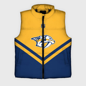 Мужской жилет утепленный 3D с принтом Nashville Predators в городе Новоалтайск,  |  | america | canada | hockey | nhl | usa | америка | канада | лед | нхл | нэшвилл | предаторз | сша | хоккей