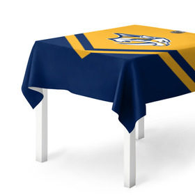Скатерть 3D с принтом Nashville Predators в городе Новоалтайск, 100% полиэстер (ткань не мнется и не растягивается) | Размер: 150*150 см | america | canada | hockey | nhl | usa | америка | канада | лед | нхл | нэшвилл | предаторз | сша | хоккей