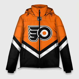 Мужская зимняя куртка 3D с принтом Philadelphia Flyers в городе Новоалтайск, верх — 100% полиэстер; подкладка — 100% полиэстер; утеплитель — 100% полиэстер | длина ниже бедра, свободный силуэт Оверсайз. Есть воротник-стойка, отстегивающийся капюшон и ветрозащитная планка. 

Боковые карманы с листочкой на кнопках и внутренний карман на молнии. | america | canada | hockey | nhl | usa | америка | канада | лед | нхл | сша | филадельфия | флайерз | хоккей