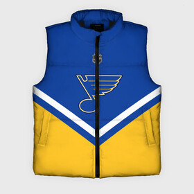 Мужской жилет утепленный 3D с принтом St. Louis Blues в городе Новоалтайск,  |  | america | canada | hockey | nhl | usa | америка | блюз | канада | лед | нхл | сент луис | сша | хоккей