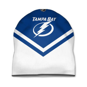 Шапка 3D с принтом Tampa Bay Lightning в городе Новоалтайск, 100% полиэстер | универсальный размер, печать по всей поверхности изделия | america | canada | hockey | nhl | usa | америка | бэй | канада | лайтнинг | лед | нхл | сша | тампа | хоккей