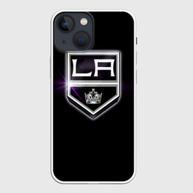 Чехол для iPhone 13 mini с принтом Los Angeles Kings в городе Новоалтайск,  |  | Тематика изображения на принте: hockey | kings | los angeles | nhl | корона | нхл | хоккеист | хоккей