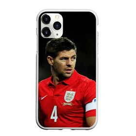 Чехол для iPhone 11 Pro Max матовый с принтом Steven Gerrard в городе Новоалтайск, Силикон |  | Тематика изображения на принте: england national team | premier league | steven gerrard | англия | ливерпуль | стивен джеррард | футбол