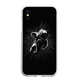 Чехол для iPhone XS Max матовый с принтом Космическое прикосновение в городе Новоалтайск, Силикон | Область печати: задняя сторона чехла, без боковых панелей | astro | cosmo | galaxy | planet | space | star | астронавт | галактика | звезды | космонавт | космос | планета