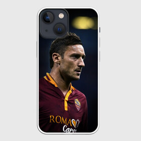 Чехол для iPhone 13 mini с принтом Франческо Тотти   легенда в городе Новоалтайск,  |  | as roma | captain | football | franchesco totti | италия | капитан | рим | рома | тотти | футбол