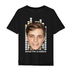Мужская футболка хлопок Oversize с принтом EQ - Martin Garrix в городе Новоалтайск, 100% хлопок | свободный крой, круглый ворот, “спинка” длиннее передней части | animals | beatport | club | dj | edm | electro | eq | house | martin garrix | music | production | radio | spinnin | techno | top | trance | дискотека | звезда | клуб | музыка | музыкант | продюссер | радио | фестиваль | эквалайзер