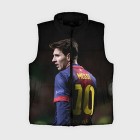 Женский жилет утепленный 3D с принтом Месси в городе Новоалтайск,  |  | barselona | messi | аргентина | барселона | испания | месси | футбол