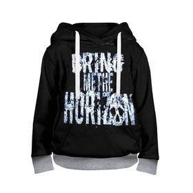 Детская толстовка 3D с принтом Bring Me The Horizon в городе Новоалтайск, 100% полиэстер | двухслойный капюшон со шнурком для регулировки, мягкие манжеты на рукавах и по низу толстовки, спереди карман-кенгуру с мягким внутренним слоем | Тематика изображения на принте: bmth | bring me | bring me the horizon | bring me the horizont | doomed | бринг ми | бринг ми зе | бринг ми зе хоризон