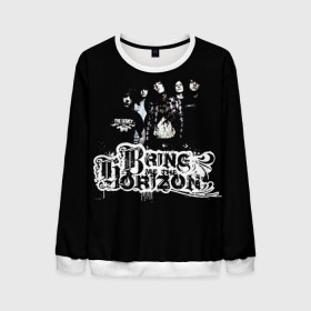 Мужской свитшот 3D с принтом Bring Me The Horizon в городе Новоалтайск, 100% полиэстер с мягким внутренним слоем | круглый вырез горловины, мягкая резинка на манжетах и поясе, свободная посадка по фигуре | bmth | bring me | bring me the horizon | bring me the horizont | doomed | бринг ми | бринг ми зе | бринг ми зе хоризон