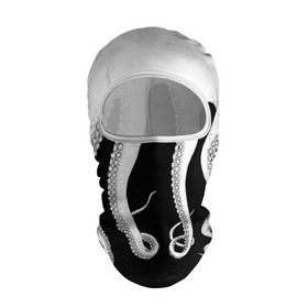 Балаклава 3D с принтом Octopus в городе Новоалтайск, 100% полиэстер, ткань с особыми свойствами — Activecool | плотность 150–180 г/м2; хорошо тянется, но при этом сохраняет форму. Закрывает шею, вокруг отверстия для глаз кайма. Единый размер | octopus