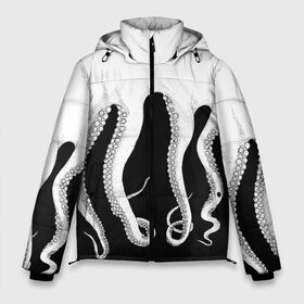 Мужская зимняя куртка 3D с принтом Octopus в городе Новоалтайск, верх — 100% полиэстер; подкладка — 100% полиэстер; утеплитель — 100% полиэстер | длина ниже бедра, свободный силуэт Оверсайз. Есть воротник-стойка, отстегивающийся капюшон и ветрозащитная планка. 

Боковые карманы с листочкой на кнопках и внутренний карман на молнии. | octopus