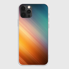 Чехол для iPhone 12 Pro Max с принтом Стильный окрас в городе Новоалтайск, Силикон |  | градиент | полосы | разноцветный