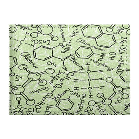 Обложка для студенческого билета с принтом Формула в городе Новоалтайск, натуральная кожа | Размер: 11*8 см; Печать на всей внешней стороне | новая | формула | химия