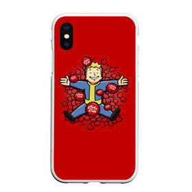 Чехол для iPhone XS Max матовый с принтом Nuka Cola Paradise в городе Новоалтайск, Силикон | Область печати: задняя сторона чехла, без боковых панелей | atom | bomb | boy | fallout | radioactive | vault | wasteland | атом | бой | бомба | волт | мальчик | радиация | фоллаут | ядерная