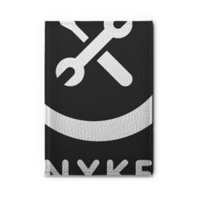 Обложка для автодокументов с принтом Anykey Allmaker  в городе Новоалтайск, натуральная кожа |  размер 19,9*13 см; внутри 4 больших “конверта” для документов и один маленький отдел — туда идеально встанут права | anykey | программист | профессия | сисадмин | специалист
