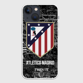 Чехол для iPhone 13 mini с принтом Атлетико Мадрид в городе Новоалтайск,  |  | atletico madrid | club | football | spanish | атлетико мадрид | испанский | клуб | футбольный