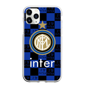 Чехол для iPhone 11 Pro матовый с принтом Интер ФК в городе Новоалтайск, Силикон |  | club | football | internazionale | italian | italy | milano | интер | италия | клуб | милан | футбол