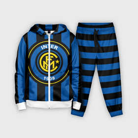 Детский костюм 3D с принтом Интер ФК в городе Новоалтайск,  |  | club | football | internazionale | italian | italy | milano | интер | италия | клуб | милан | футбол