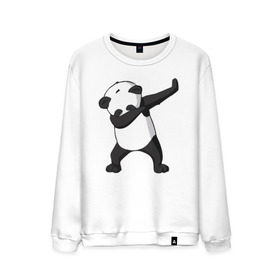 Мужской свитшот хлопок с принтом Panda dab в городе Новоалтайск, 100% хлопок |  | дэб | панда