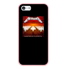 Чехол для iPhone 5/5S матовый с принтом Metallica 2 в городе Новоалтайск, Силикон | Область печати: задняя сторона чехла, без боковых панелей | Тематика изображения на принте: hetfield | master | metallica | mustaine | newsted | puppets | trujillo | ulrich | мастейн | металика | металл | металлика | ньюстед | рок | трухильо | ульрих | хэтфилд