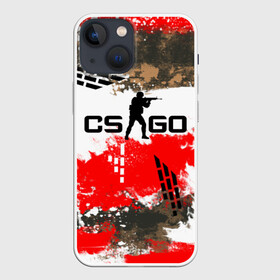 Чехол для iPhone 13 mini с принтом CS GO Roll Cage в городе Новоалтайск,  |  | counter | famas | global | offensive | strike | каркас | контр | страйк | трубчатый