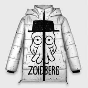 Женская зимняя куртка 3D с принтом Zoidberg в городе Новоалтайск, верх — 100% полиэстер; подкладка — 100% полиэстер; утеплитель — 100% полиэстер | длина ниже бедра, силуэт Оверсайз. Есть воротник-стойка, отстегивающийся капюшон и ветрозащитная планка. 

Боковые карманы с листочкой на кнопках и внутренний карман на молнии | breaking bad | futurama | heisenberg | hermes | zoidberg | во все тяжкие | зойдберг | робот | футурама | хайзенберг