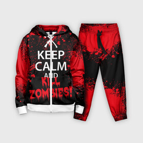 Детский костюм 3D с принтом Keep Calm  Kill Zombies в городе Новоалтайск,  |  | bone | carl | rick | skelet | skull | walking dead | zombie | граймс | зомби | карл | нежить | нечисть | рик | скелет | ходячие мертвецы | череп