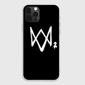 Чехол для iPhone 12 Pro Max с принтом Watch Dogs 2 лого в городе Новоалтайск, Силикон |  | logo | watchdogs