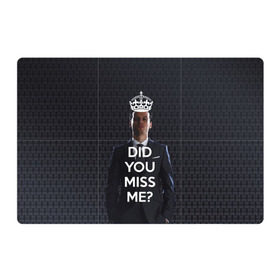 Магнитный плакат 3Х2 с принтом Keep Calm & Miss Me в городе Новоалтайск, Полимерный материал с магнитным слоем | 6 деталей размером 9*9 см | holmes | sherlock | мориарти | профессор | холмс | шерлок