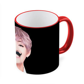 Кружка 3D с принтом Taehyung в городе Новоалтайск, керамика | ёмкость 330 мл | bangtan | bangtan boys | bts | bulletproof boy scouts | k pop | kpop | ви | вишня | джей хоуп | джин | к поп | корейская попса | кпоп | рэп монстр | чимин | чонг | шуга