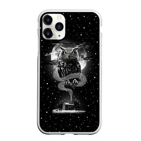 Чехол для iPhone 11 Pro матовый с принтом Ночная сова в городе Новоалтайск, Силикон |  | astronaut | bird | cosmonaut | cosmos | galaxy | hipster | moon | night | owl | planet | space | star | universe | вселенная | галактика | звезды | космонавт | космос | луна | планета | птица | сова