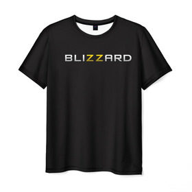 Мужская футболка 3D с принтом Blizzard не такой в городе Новоалтайск, 100% полиэфир | прямой крой, круглый вырез горловины, длина до линии бедер | Тематика изображения на принте: 