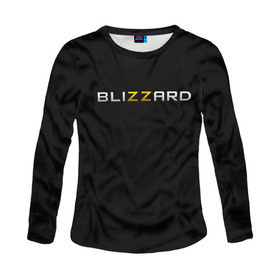 Женский лонгслив 3D с принтом Blizzard не такой в городе Новоалтайск, 100% полиэстер | длинные рукава, круглый вырез горловины, полуприлегающий силуэт | 