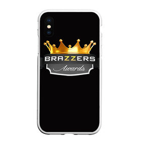 Чехол для iPhone XS Max матовый с принтом Brazzers awards в городе Новоалтайск, Силикон | Область печати: задняя сторона чехла, без боковых панелей | 