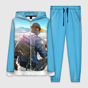 Женский костюм 3D с принтом Watch Dogs 2 в городе Новоалтайск,  |  | dogs | ubisoft | watch | watchdogs | псы | сторожевые | хакер