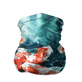 Бандана-труба 3D Koi Fish (карпы кои): в городе Новоалтайск, 100% полиэстер, ткань с особыми свойствами — Activecool | плотность 150‒180 г/м2; хорошо тянется, но сохраняет форму | bright | brocade | carp | color | decorative | depth | exotic | fish | koi | koi fish | sea | water | вода | глубина | декоративные | карпы | кои | море | парчовый | рыбки | цвет | экзотические | яркий