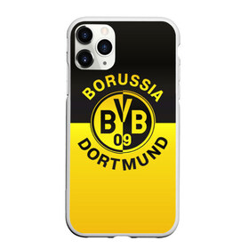 Чехол для iPhone 11 Pro матовый с принтом Borussia Dortmund FC в городе Новоалтайск, Силикон |  | боруссия | германия | дортмунд | клуб | фк | футбол | футбольный
