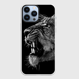 Чехол для iPhone 13 Pro Max с принтом Львица в городе Новоалтайск,  |  | animal | fangs | head | lion | lioness | predator | teeth | wild | голова | дикая | животное | клыки | лев | львица | оскал | хищник