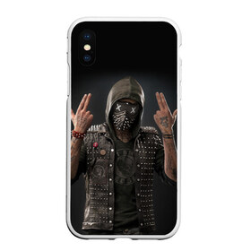 Чехол для iPhone XS Max матовый с принтом WatchDogs в городе Новоалтайск, Силикон | Область печати: задняя сторона чехла, без боковых панелей | 2 | dogs | watch