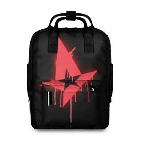 Женский рюкзак 3D с принтом cs:go - Astralis (Black collection) в городе Новоалтайск, 100% полиэстер | лямки с регулируемой длиной, сверху ручки, чтобы рюкзак нести как сумку. Основное отделение закрывается на молнию, как и внешний карман. Внутри два дополнительных кармана, один из которых закрывается на молнию. По бокам два дополнительных кармашка, куда поместится маленькая бутылочка
 | 0x000000123 | astralis | cs | csgo | астралис | кс | ксго