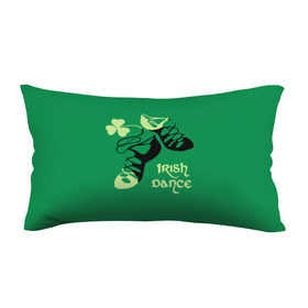 Подушка 3D антистресс с принтом Ireland, Irish dance в городе Новоалтайск, наволочка — 100% полиэстер, наполнитель — вспененный полистирол | состоит из подушки и наволочки на молнии | background | black | clover | dance | green | ireland | irish | petal | soft shoes | зеленый | ирландия | ирландский | клевер | лепесток | мягкая | обувь | танец | фон | черная