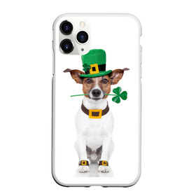 Чехол для iPhone 11 Pro матовый Ирландия: в городе Новоалтайск, Силикон | | animal | breed | clover | dog | folk | fun | funny | hat | hero | ireland | irish | saint patrick | герой | животное | ирландия | ирландский | клевер | народный | порода | прикол | святой патрик | собака | шляпа | шутка