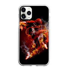 Чехол для iPhone 11 Pro Max матовый с принтом Огненный танец в городе Новоалтайск, Силикон |  | background | black | dance | dancer | energy | fire | flame | flying | male | мужчина | огненный | пламя | полет | танец | танцор | фон | черный | энергия